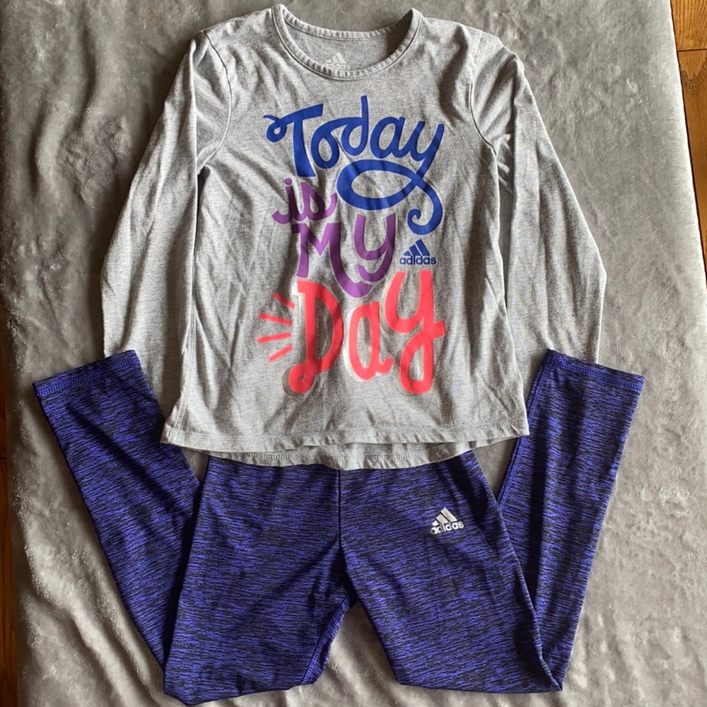GIRLS ADIDAS OUTFIT